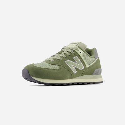 New Balance Olive Green Suede Edition