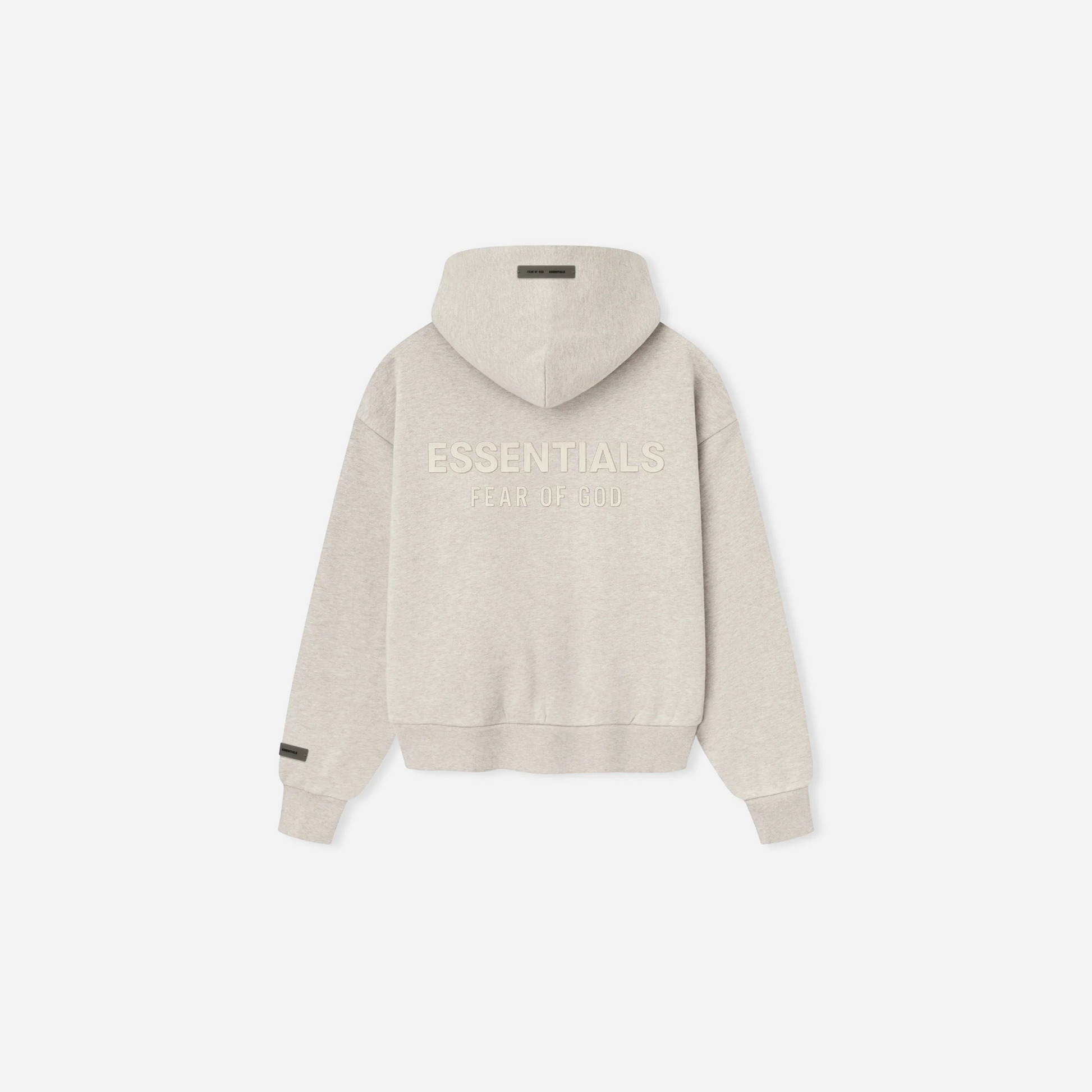 Fear Of God Essentials SS25 Womens Classic Fleece Hoodie- Heather Stone