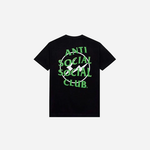Anti Social Social Club x Fragment FW22 Precious Petals Tee Black Green