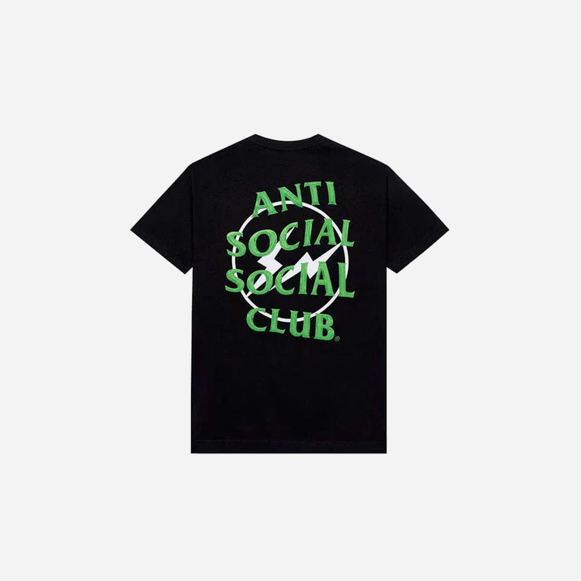 Anti Social Social Club x Fragment FW22 Precious Petals Tee Black Green