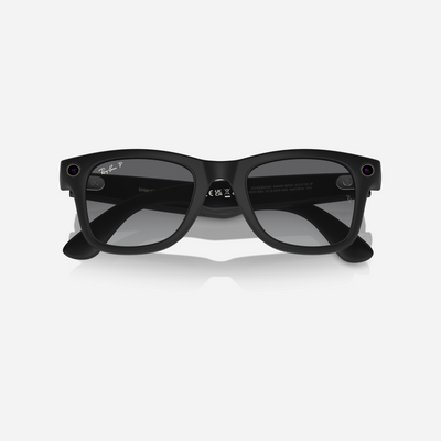 Ray-Ban Meta Wayfarer Matte Black Graphite Gradient Polarized