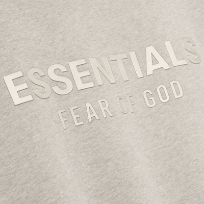 Fear Of God Essentials SS25 Womens Classic Fleece Hoodie- Heather Stone
