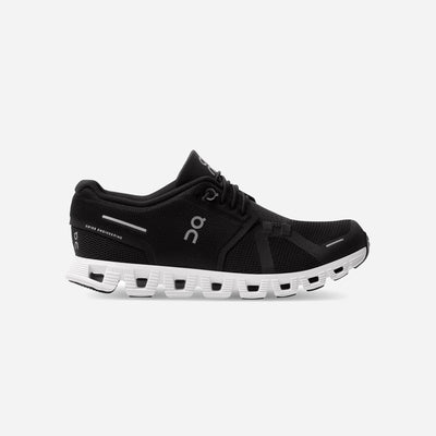 On Running Cloud 5 Black White WMNS