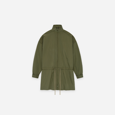 Fear Of God Essentials SS25 Ripstop Mockneck Anorak Military