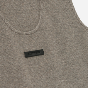 Fear Of God Essentials SS25 Womens Soft Rib Knit Tank- Homestead Heather
