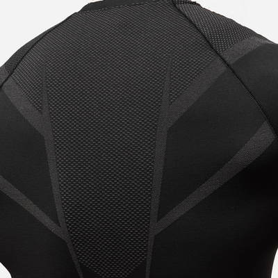 GYMSHARK Onyx 5.0 Seamless T-shirt Black/Onyx Grey