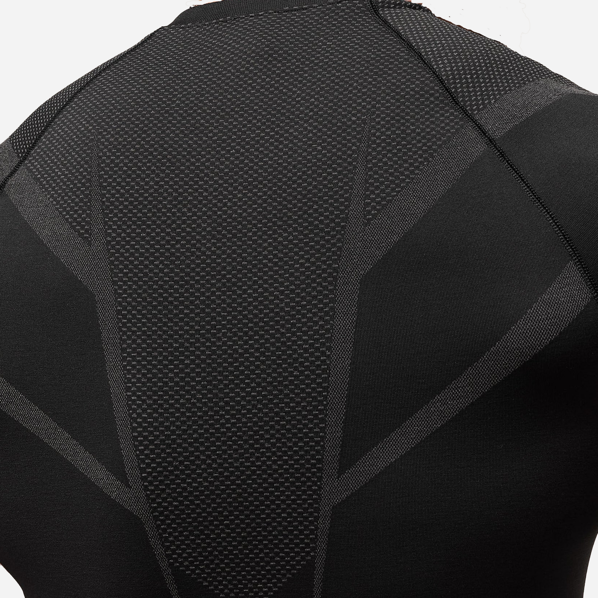 GYMSHARK Onyx 5.0 Seamless T-shirt Black/Onyx Grey