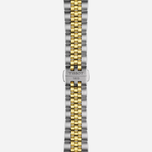 Tissot PR516 Powermatic 80 White Dial Grey & Yellow Gold PVD Stainless Steel Automatic Watch