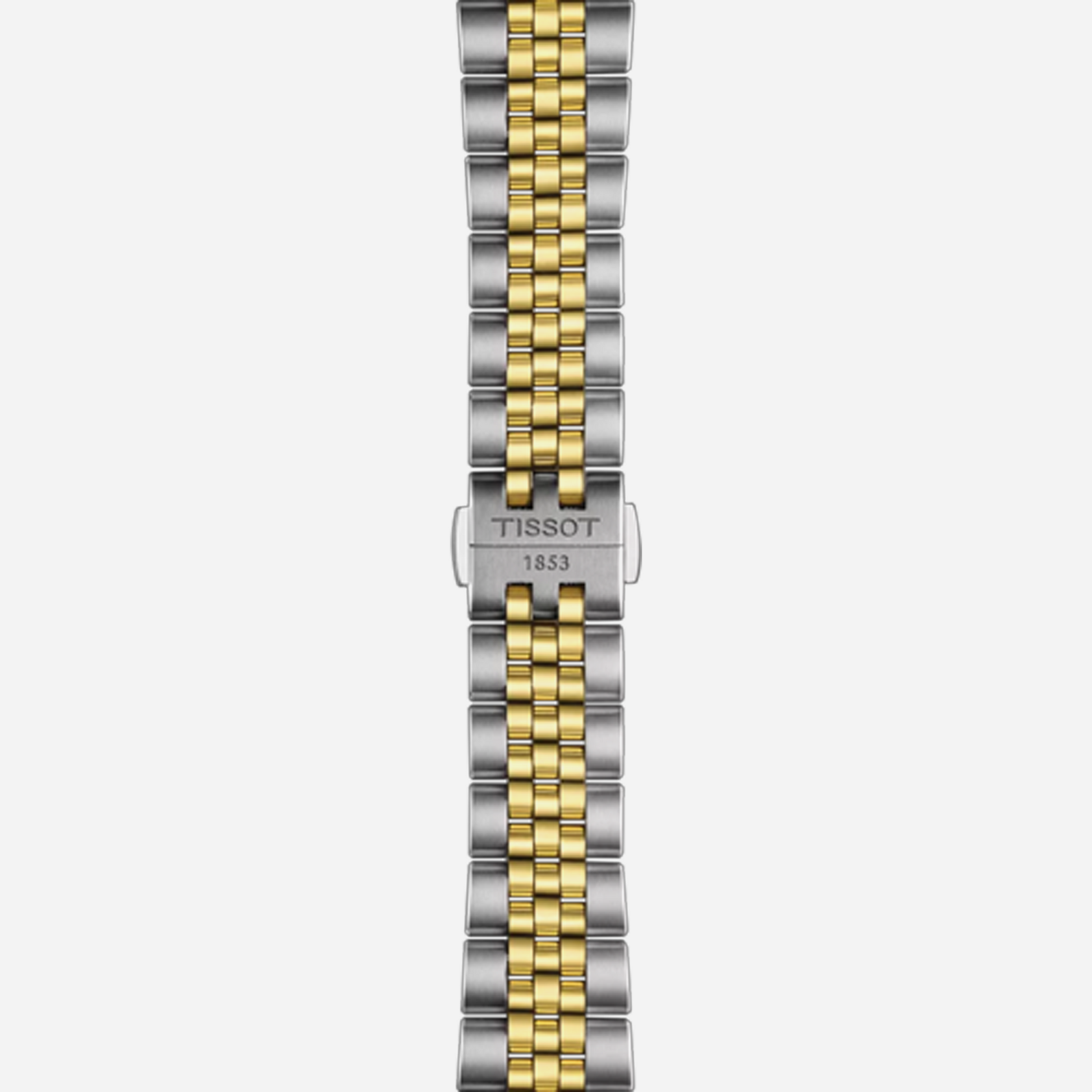 Tissot PR516 Powermatic 80 White Dial Grey & Yellow Gold PVD Stainless Steel Automatic Watch