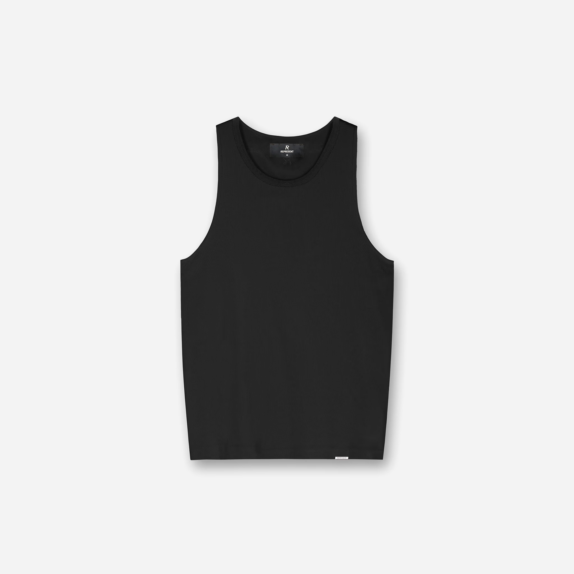 REPRESENT SS25 Initial Rib Vest Black