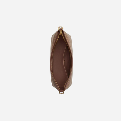COACH Laurel Shoulder Bag In Signature Canvas Gold/Tan/Brown