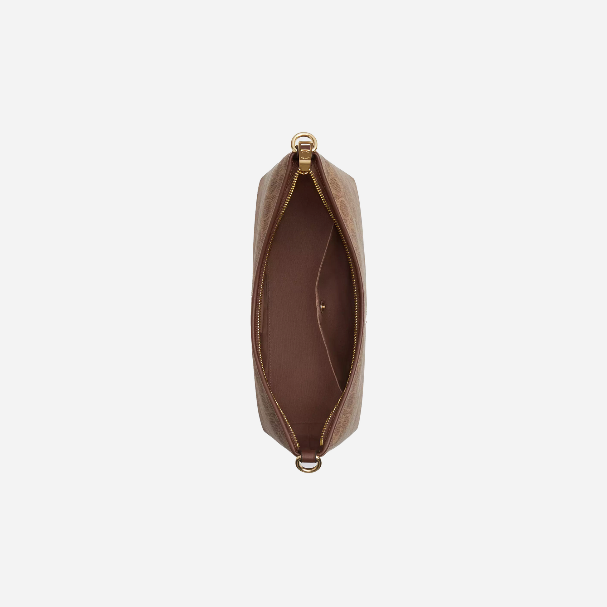 COACH Laurel Shoulder Bag In Signature Canvas Gold/Tan/Brown