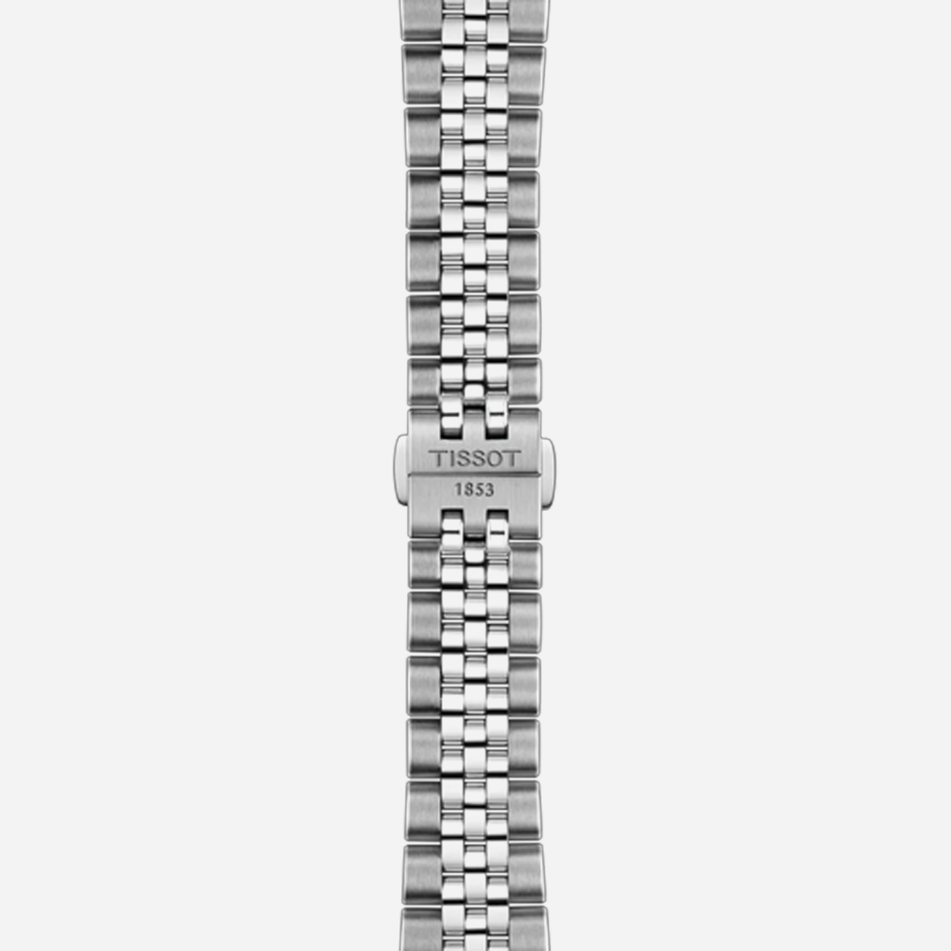 Tissot PR516 Automatic Chronograph White Dial 42mm Grey Stainless Steel Bracelet Watch