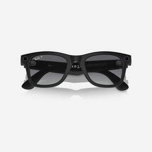 Ray-Ban Meta Wayfarer Large Matte Black Graphite Gradient Polarized