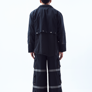 Midnight Pleated Pants
