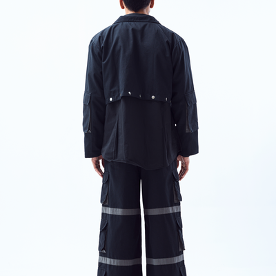 Midnight Pleated Pants
