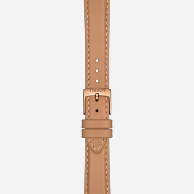 Tissot Everytime White Dial 34mm Beige Leather Strap Quartz Watch