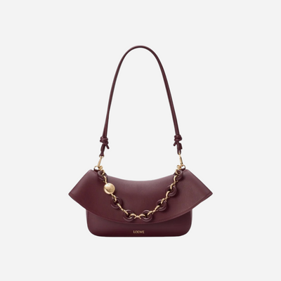 Loewe Medium Ola Bag Dark Burgundy