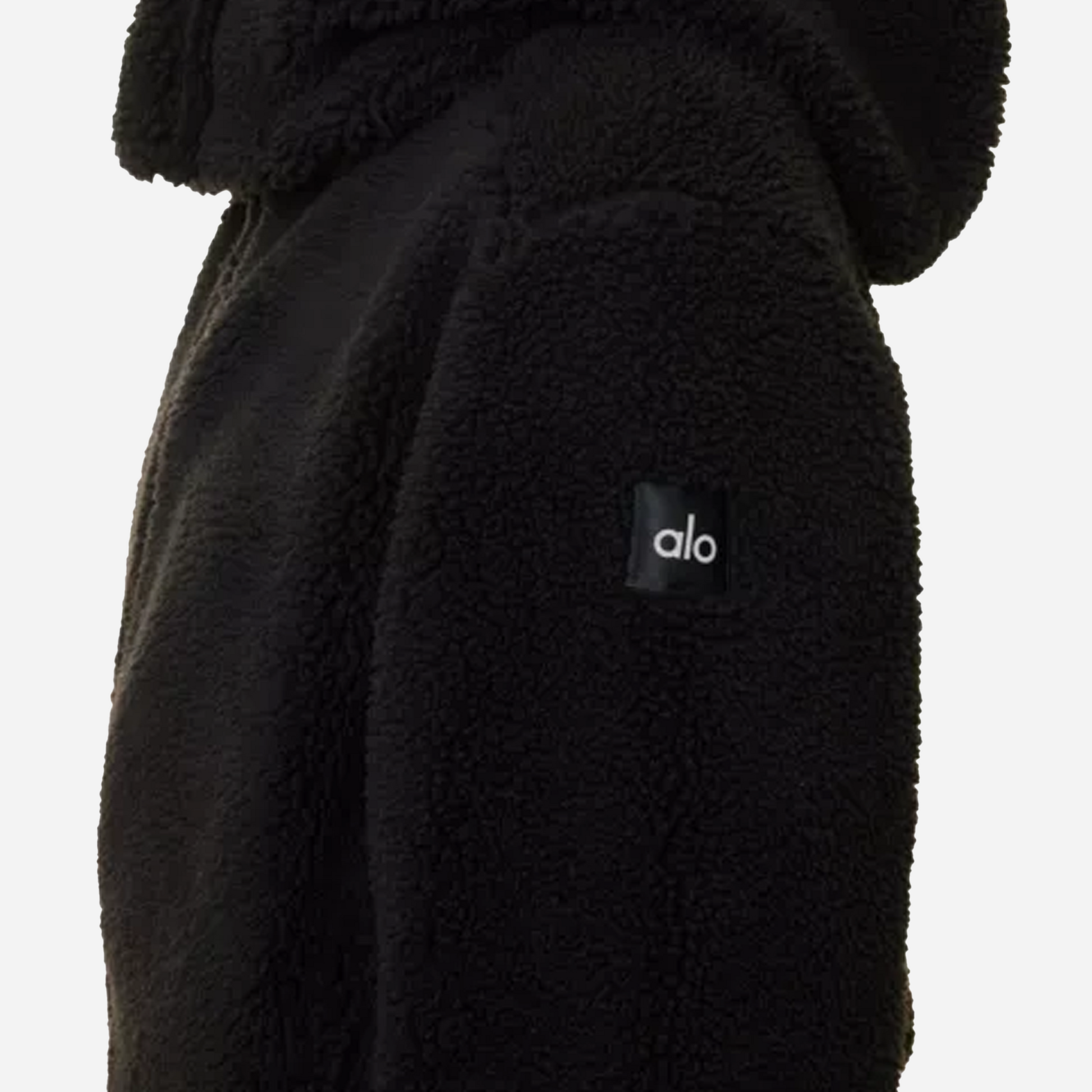 Alo Yoga Foxy Sherpa Hooded Fleece Jacket