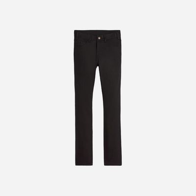 Celine Lou Jeans in Pure Black Wash Denim