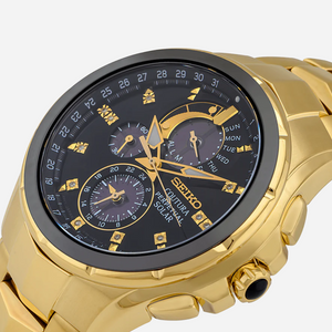 Seiko Coutura Perpetual Solar Watch - SSC572P1 Men's