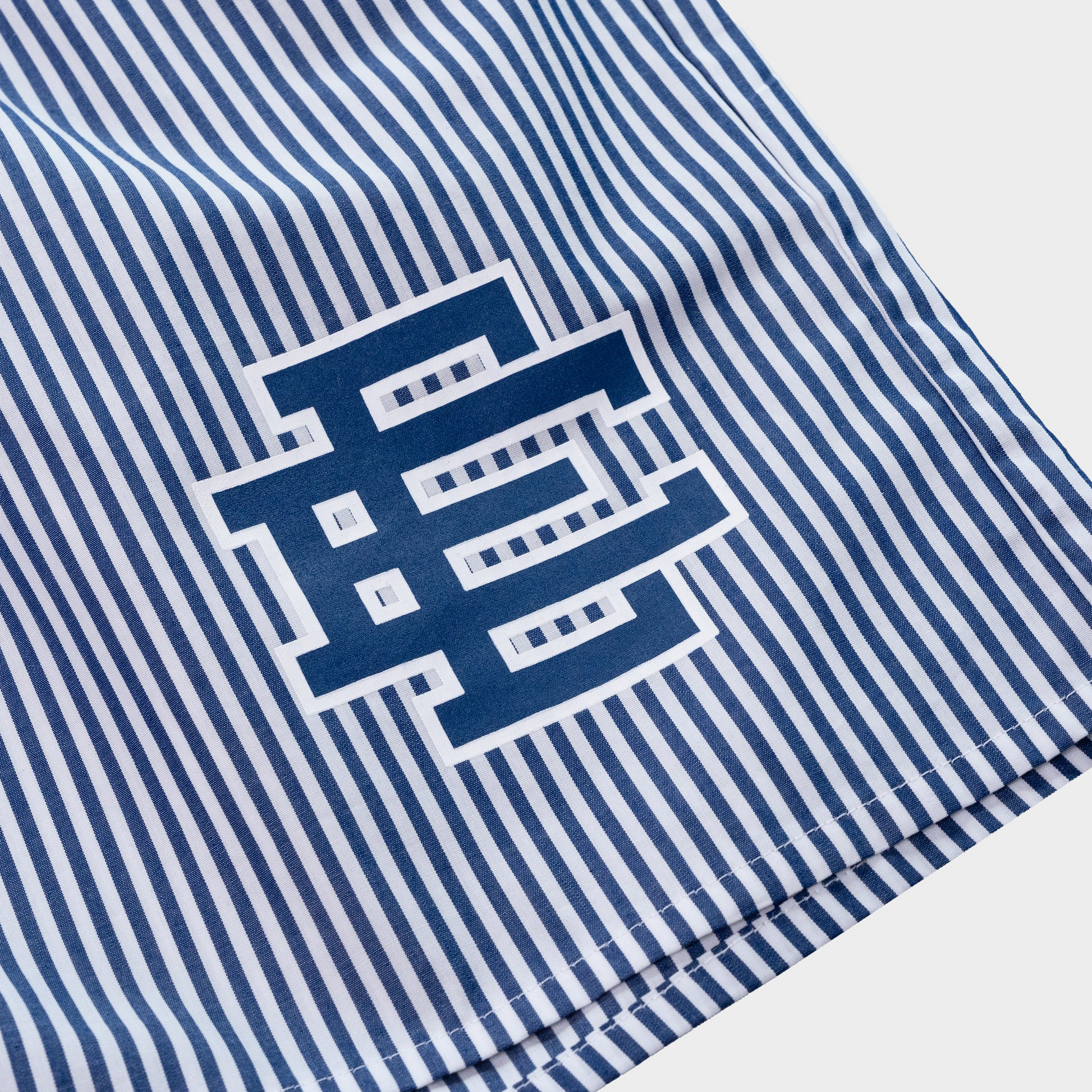 Eric Emanuel Navy Pajama Shorts