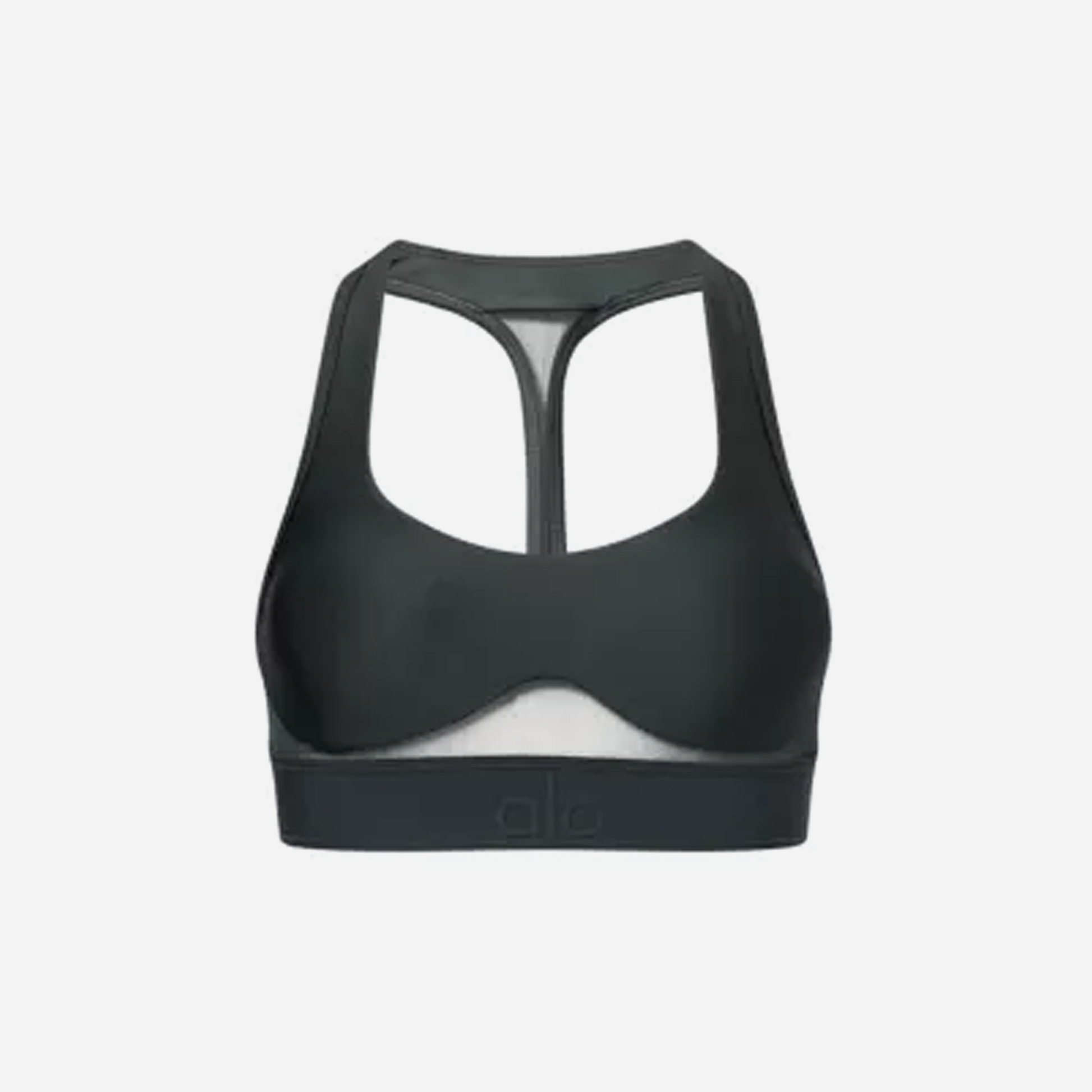 Alo Yoga Airlift Rebel Mesh-Panelled Stretch-Woven Bra