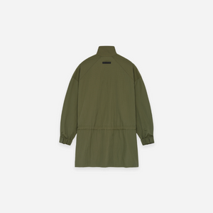 Fear Of God Essentials SS25 Ripstop Mockneck Anorak Military