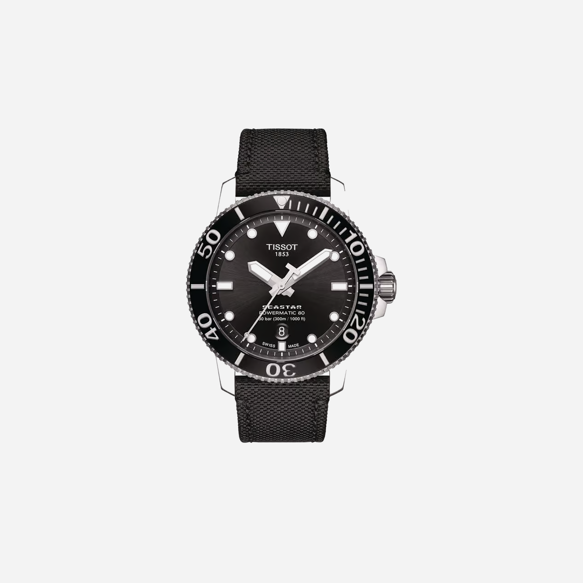 Tissot T-Sport Swiss Automatic Menâ€™s Black Dial 43mm
