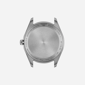 Tissot PR 100 Quartz Green Dial 40mm Grey Stainless Steel Bracelet Watch