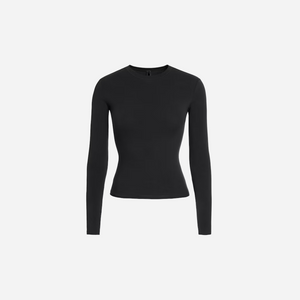 Skims Long Sleeve T-shirt Cotton Jersey