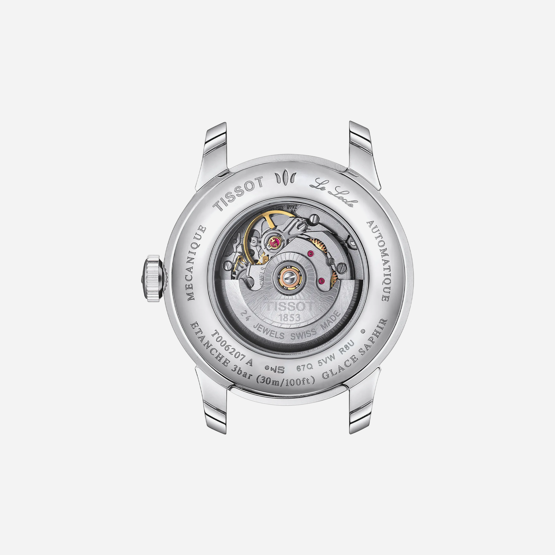 Tissot Le Locle Automatic Lady Black Dial Stainless Steel 29mm