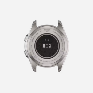 Tissot T-Touch Connect Sport Black Dial 43.75mm White Silicone Strap Watch