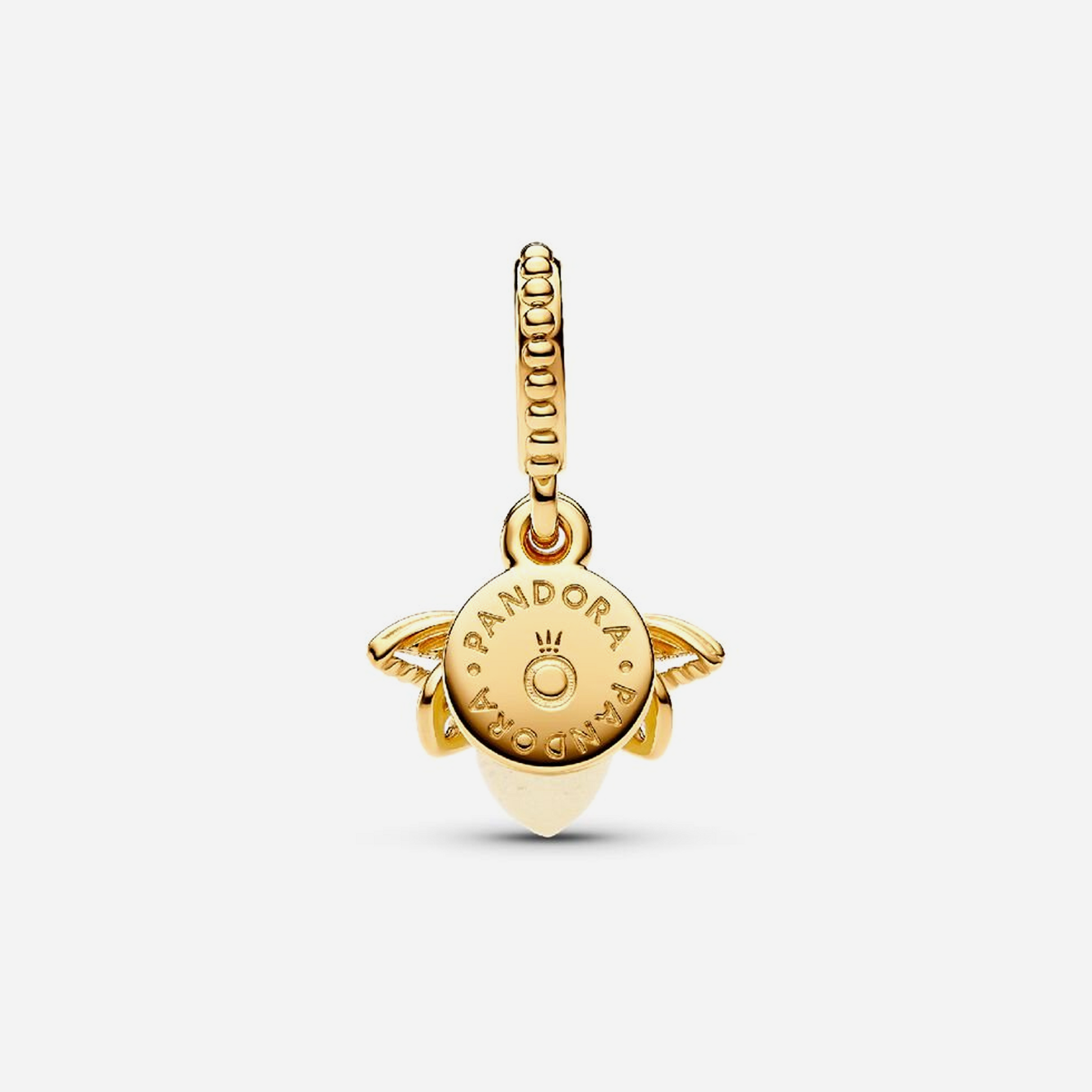 Pandora Glow-in-the-dark Firefly Dangle Charm Gold Plated