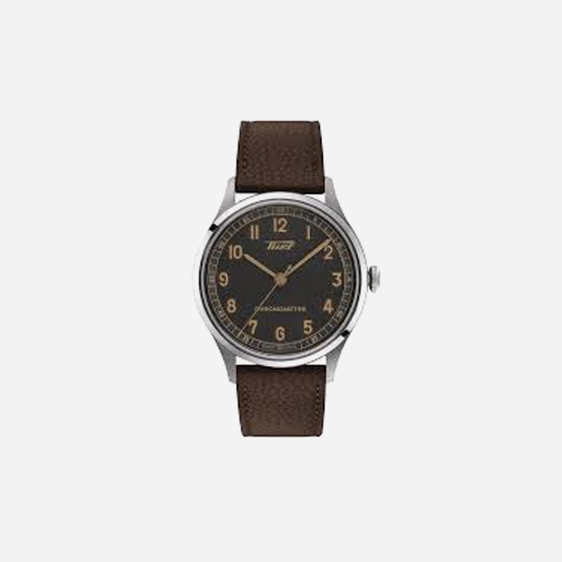 Tissot Heritage 1938 Anthracite Dial 39mm Brown Leather Strap Automatic COSC Watch