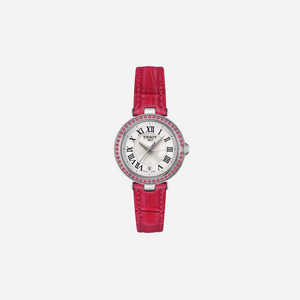 Tissot Bellissima Small Lady White mother-of-pearl Dial 26mm Leather Strap