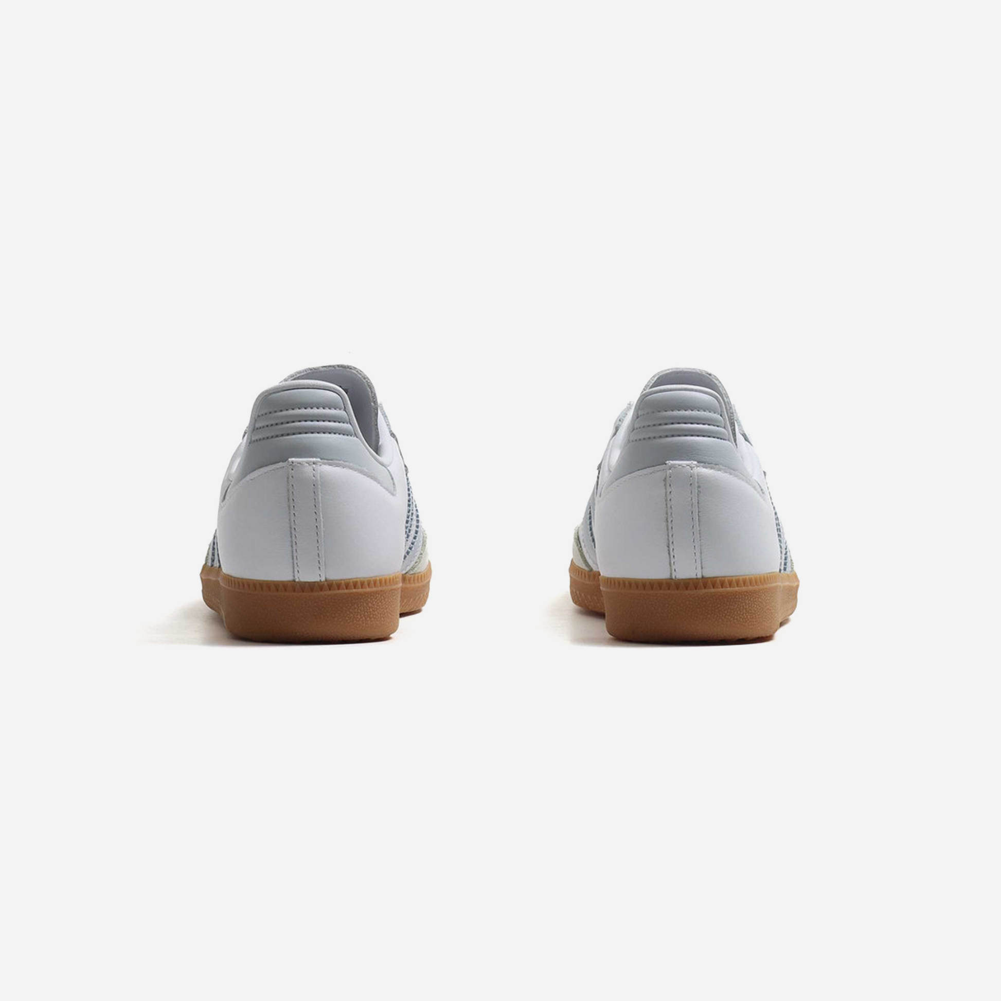 Adidas Samba OG White Halo Blue Gum