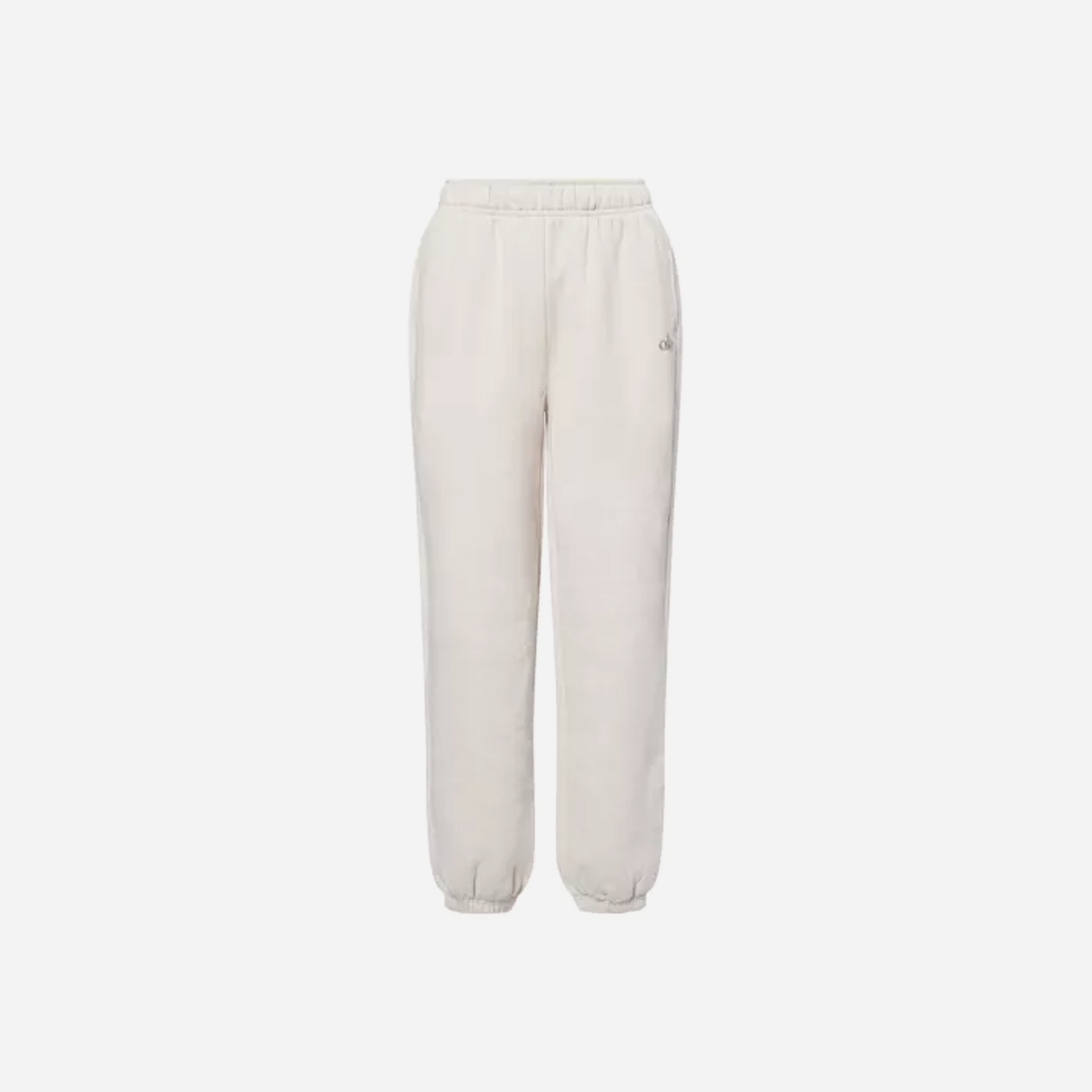 Alo Yoga Accolade 3D-Logo Straight-Leg Cotton-Blend Jersey Jogging Bottoms