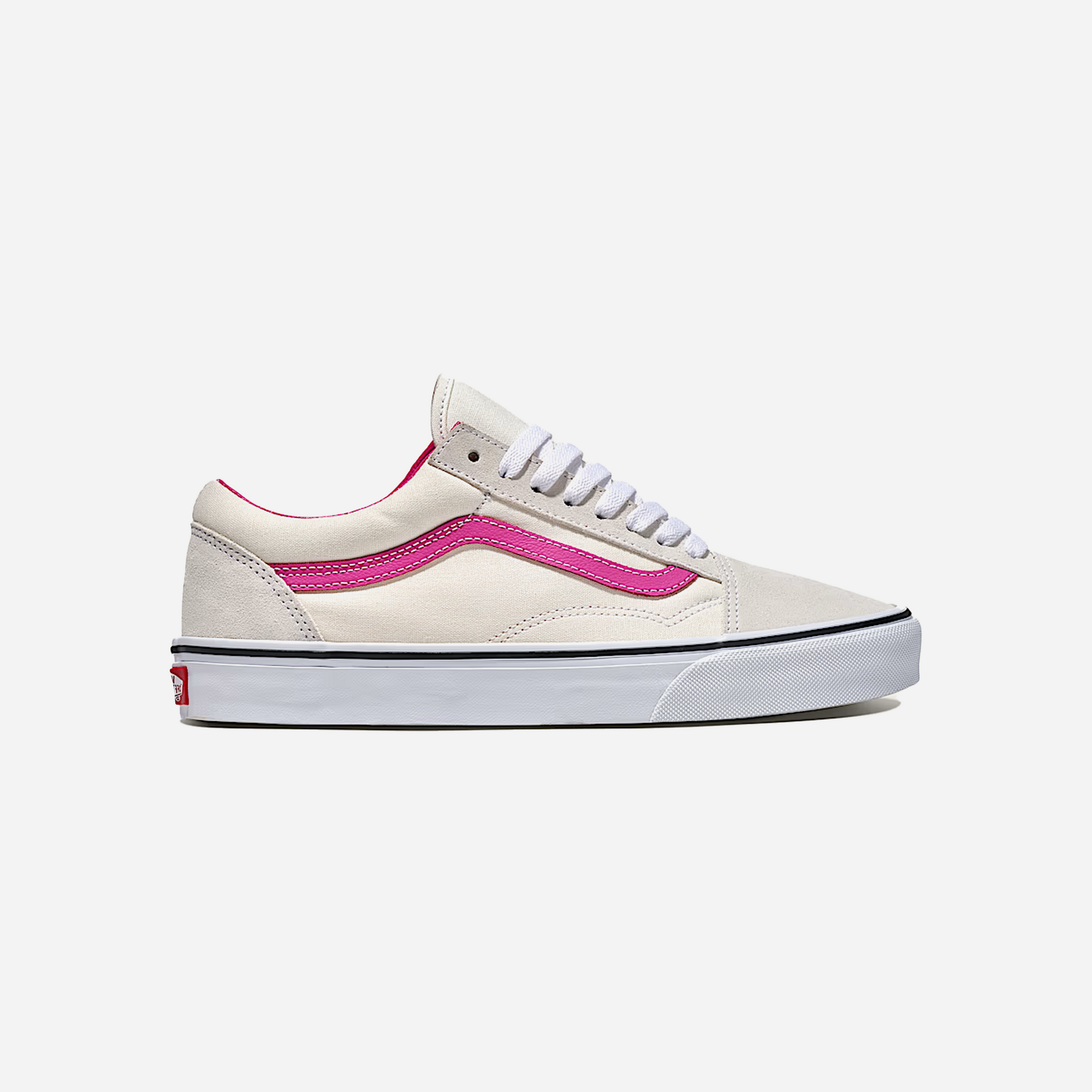 Vans Old Skool Shoe Cream Beige / Pink