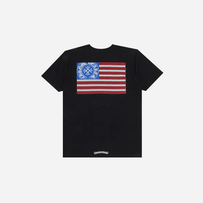 Chrome Hearts American Flag T-Shirt 'Black'