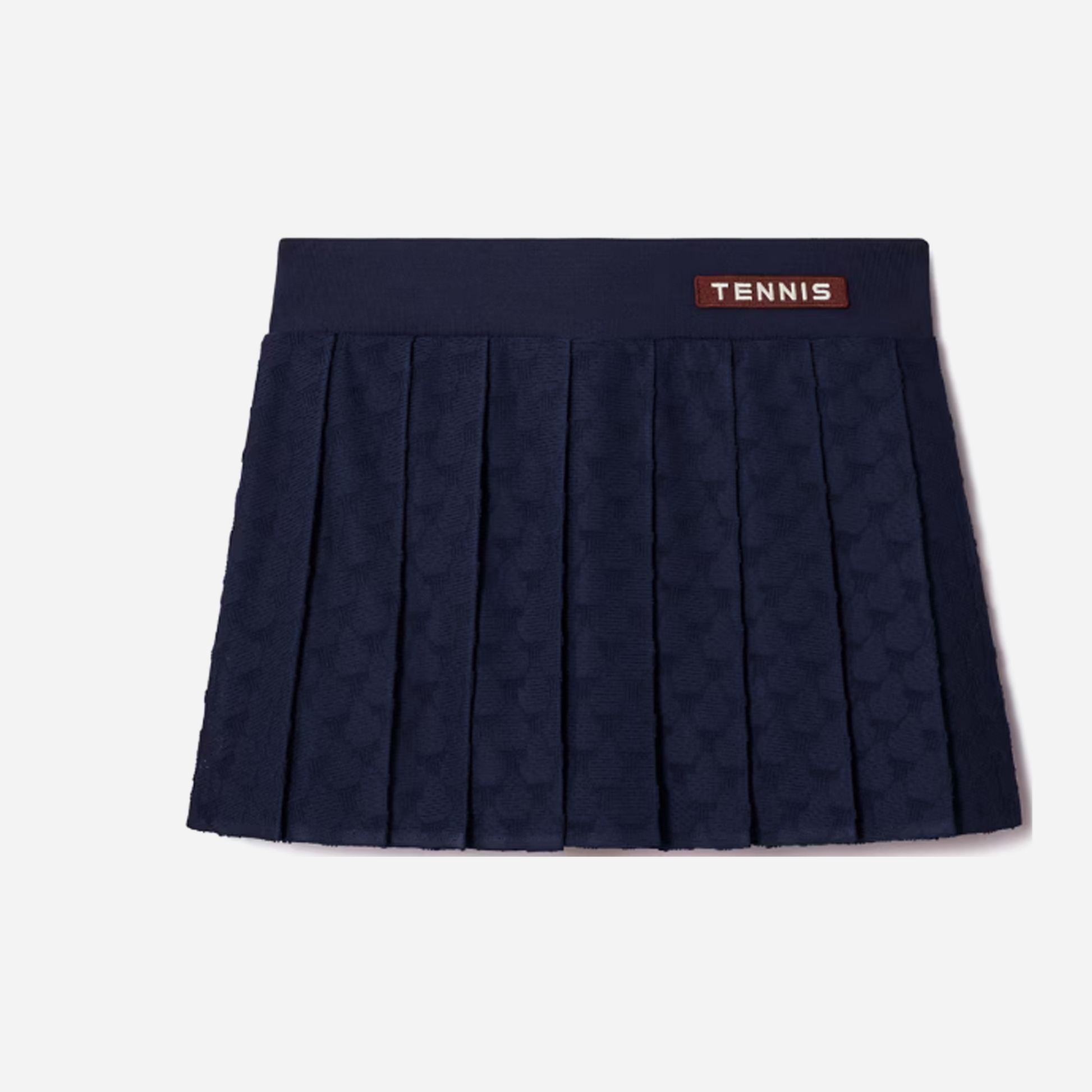 Tory Burch Terry Jacquard Mini Tennis Skirt Tory Navy
