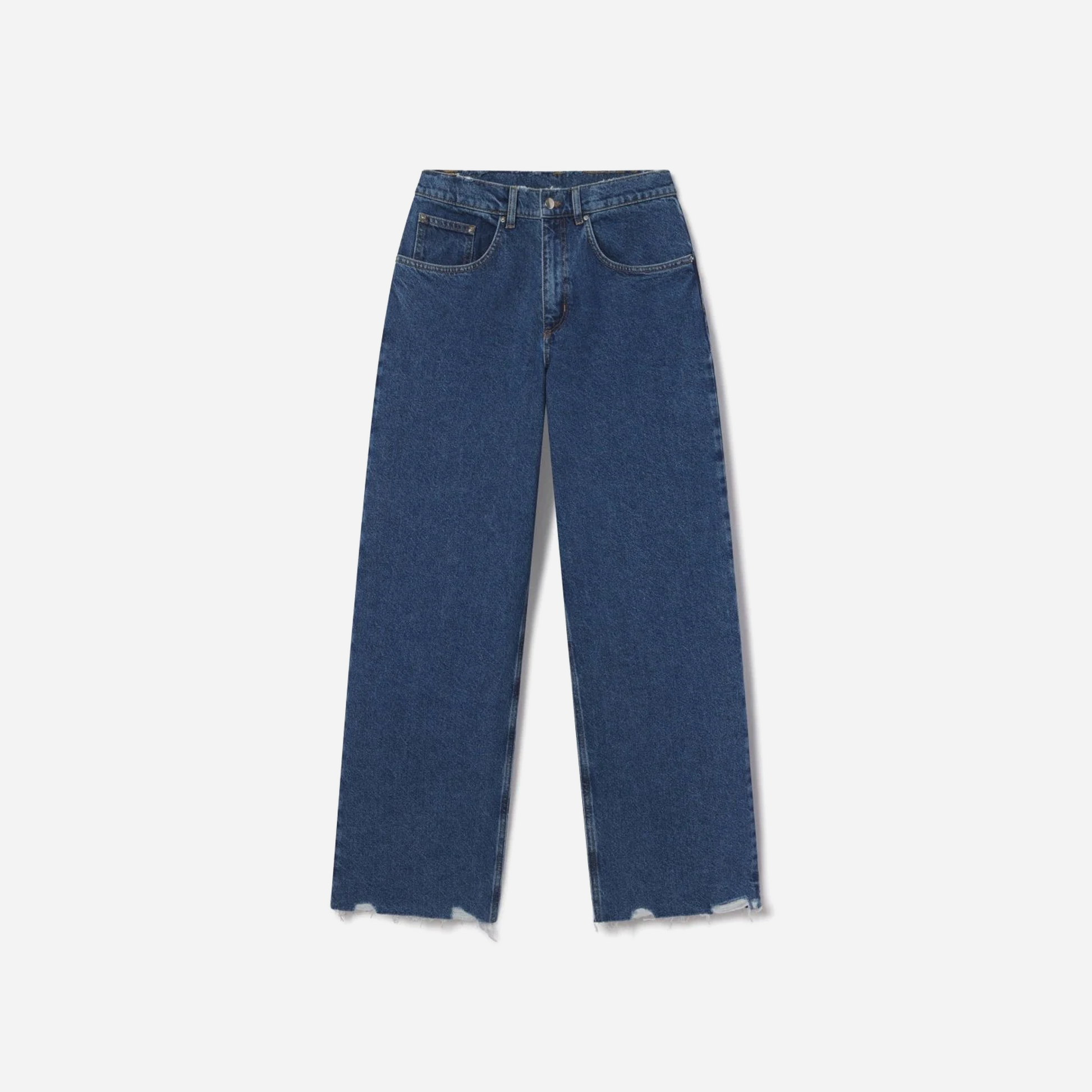KHY Classic Low Rise Denim Medium Wash