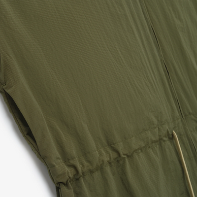 Fear Of God Essentials SS25 Ripstop Mockneck Anorak Military