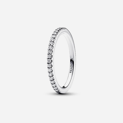 Pandora Sparkling Band Ring Sterling Silver