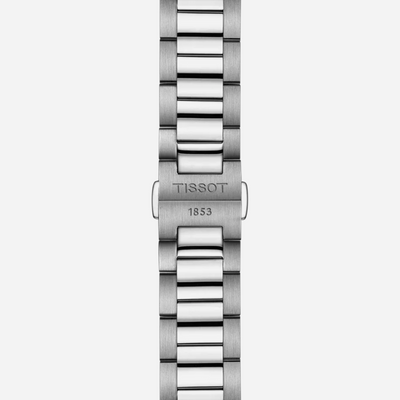 Tissot PR 100 Quartz Green Dial 40mm Grey Stainless Steel Bracelet Watch