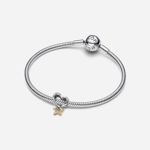Pandora Lucky Star & Heart Charm