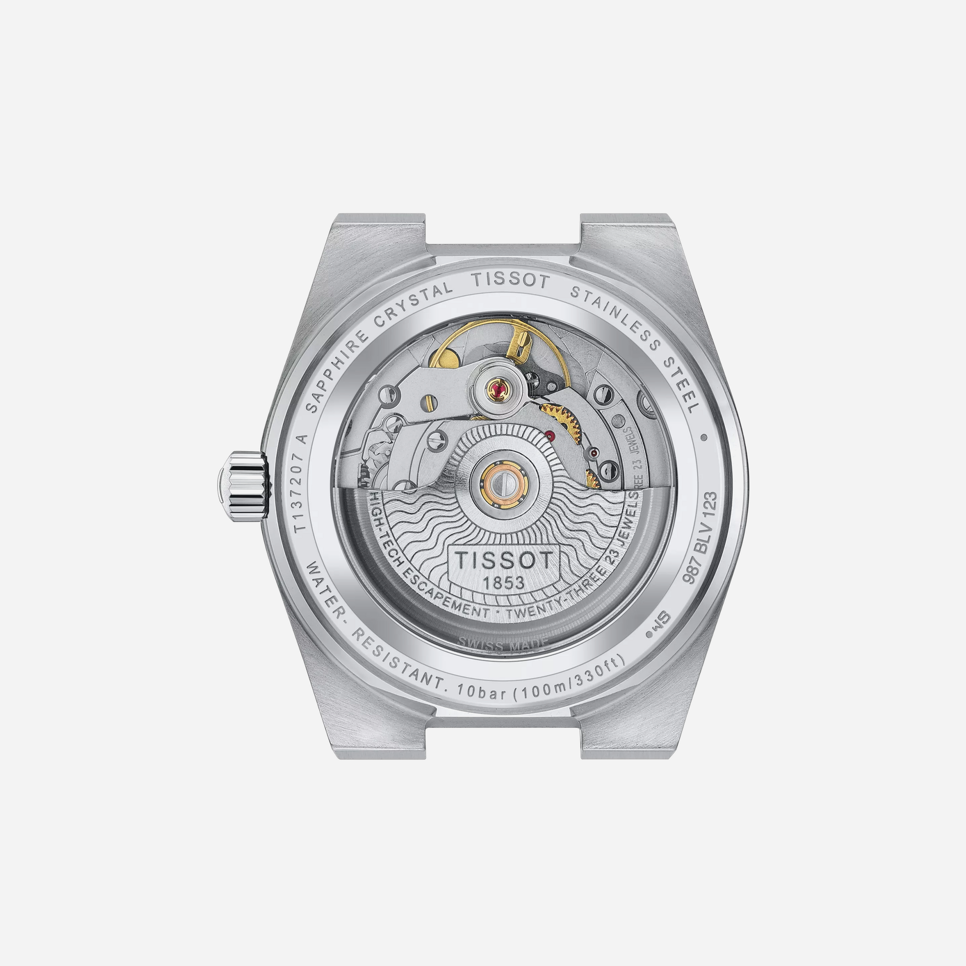 Tissot PRX Powermatic 80 35mm Light Green Dial Grey Stainless Steel Automatic Watch