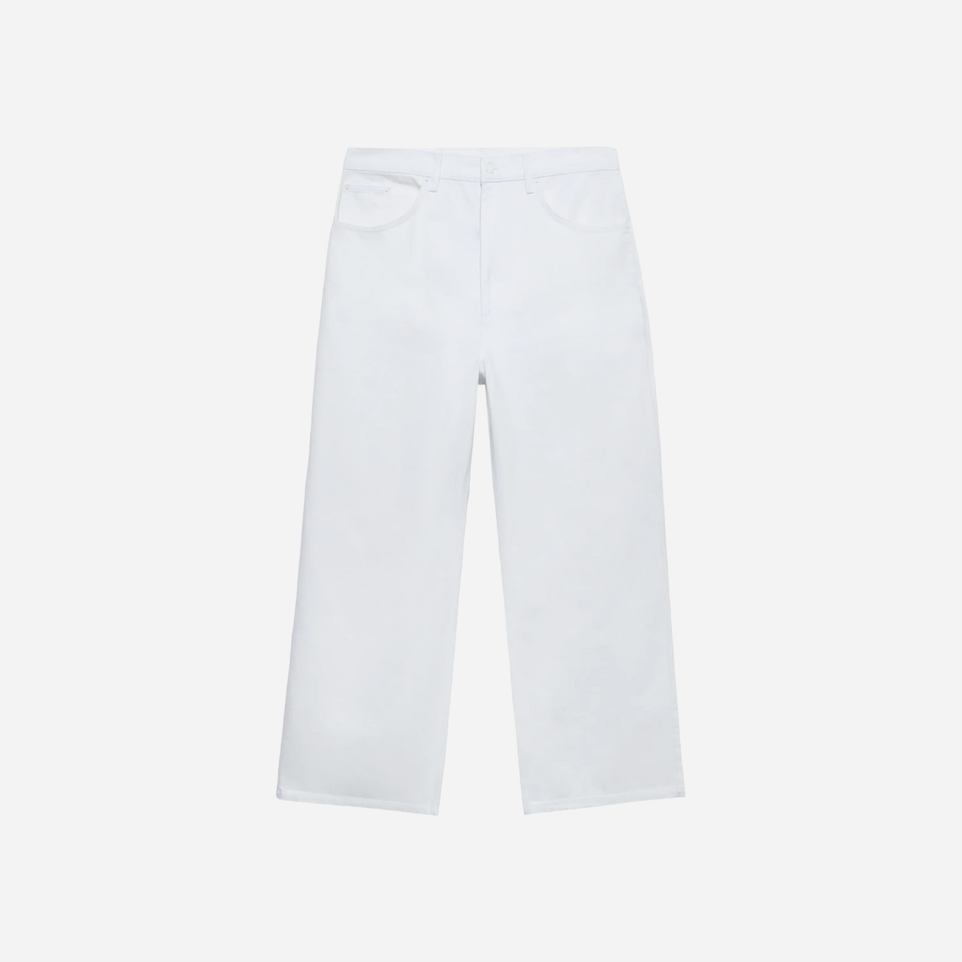 KHY Classic Low Rise Denim White