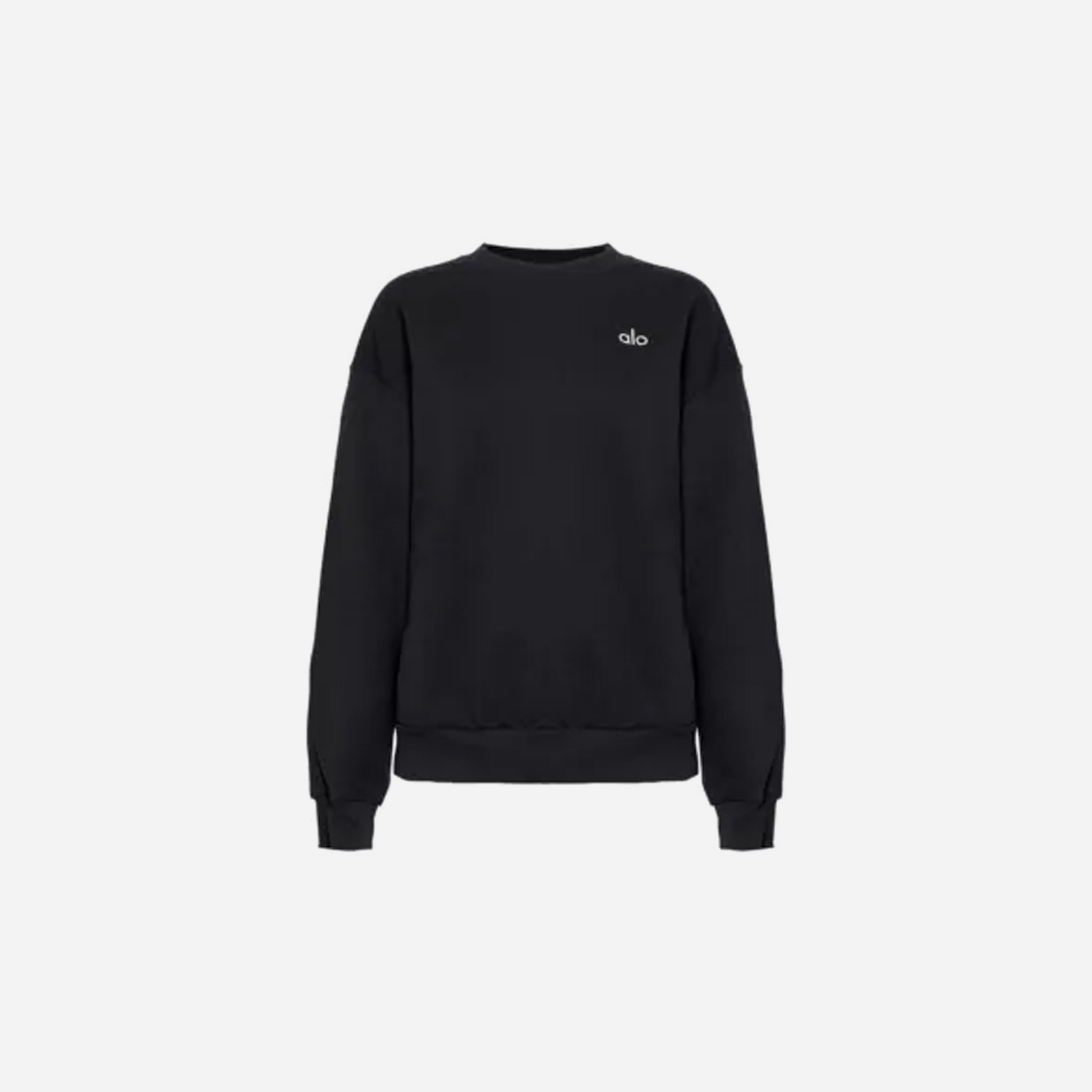 Alo Yoga Accolade Round-Neck Cotton-Blend Sweatshirt