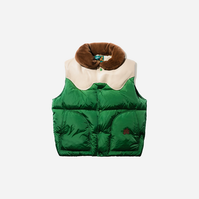Golf Le Fleur Leather Puffer Vest